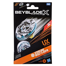 Beyblade X Sterling Wolf 3-80FB UX Starter Pack Set with Stamina Type Top & Launcher