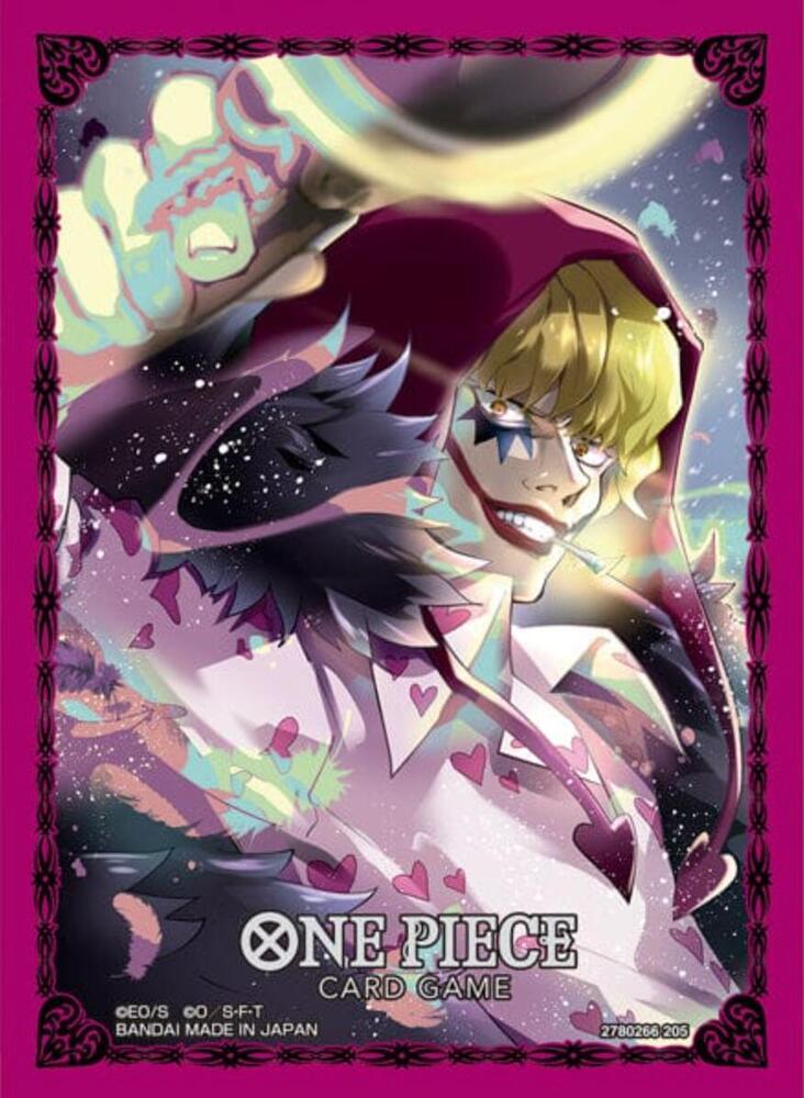 One Piece Card Game Official Sleeves: Assortment 11 - Donquixote Rosinante
