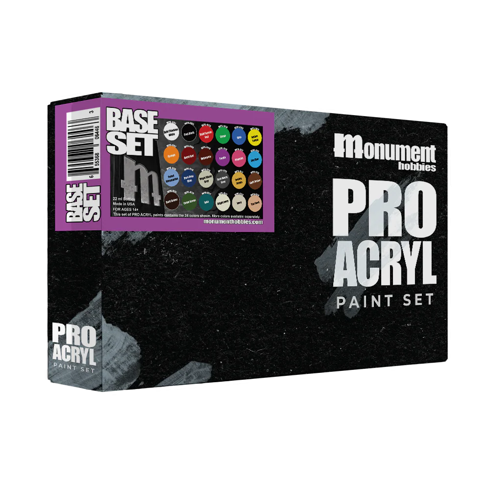 Monument Hobbies - Pro Acryl Base Set