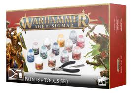 Warhammer: Age of Sigmar Paints + Tools Set