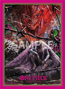 One Piece Card Game Official Sleeves: TCG+ Store Edition Vol. 4 - Donquixote Doflamingo
